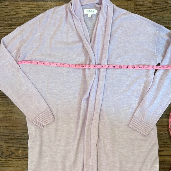 NWOT 100% Cashmere Haven Well Within Women Long Open-Front Cardigan - Picture 12 of 12